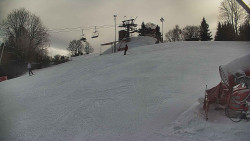 Otočná kamera na sjezdovce