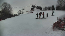 Otočná kamera na sjezdovce