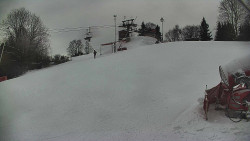 Otočná kamera na sjezdovce