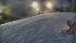 Otočná kamera na sjezdovce