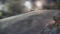 Otočná kamera na sjezdovce