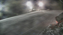 Otočná kamera na sjezdovce