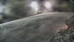 Otočná kamera na sjezdovce