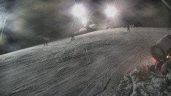 Otočná kamera na sjezdovce