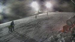 Otočná kamera na sjezdovce