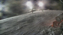 Otočná kamera na sjezdovce