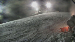 Otočná kamera na sjezdovce