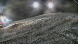 Otočná kamera na sjezdovce