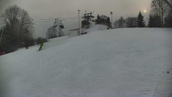 Otočná kamera na sjezdovce