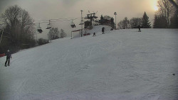 Otočná kamera na sjezdovce