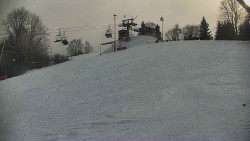 Otočná kamera na sjezdovce