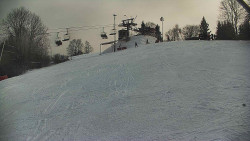 Otočná kamera na sjezdovce