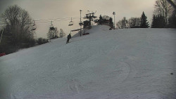 Otočná kamera na sjezdovce