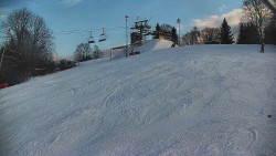 Otočná kamera na sjezdovce