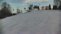 Otočná kamera na sjezdovce