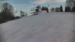 Otočná kamera na sjezdovce