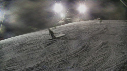 Otočná kamera na sjezdovce