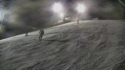 Otočná kamera na sjezdovce