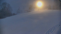 Otočná kamera na sjezdovce