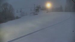 Otočná kamera na sjezdovce