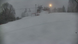 Otočná kamera na sjezdovce