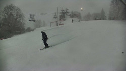 Otočná kamera na sjezdovce