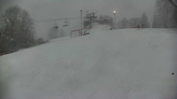 Otočná kamera na sjezdovce