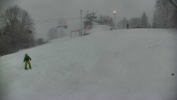 Otočná kamera na sjezdovce