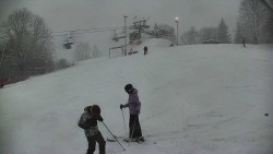 Otočná kamera na sjezdovce