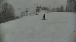 Otočná kamera na sjezdovce