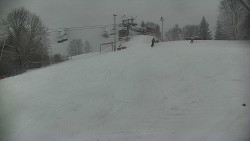 Otočná kamera na sjezdovce