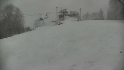 Otočná kamera na sjezdovce