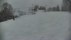 Otočná kamera na sjezdovce