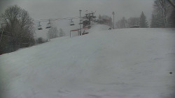 Otočná kamera na sjezdovce