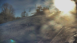 Otočná kamera na sjezdovce