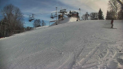 Otočná kamera na sjezdovce