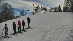 Skiareál Karolinka - Otočná kamera na sjezdovce - 12.1.2026 v 13:10 Skiareál Karolinka - Otočná kamera na sjezdovce - 12.1.2026 v 13:10