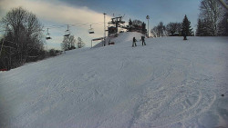 Otočná kamera na sjezdovce