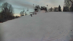 Otočná kamera na sjezdovce