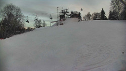 Otočná kamera na sjezdovce