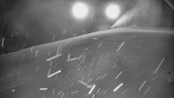 Otočná kamera na sjezdovce