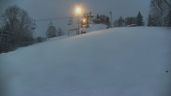 Otočná kamera na sjezdovce