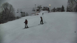 Otočná kamera na sjezdovce