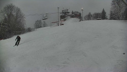 Otočná kamera na sjezdovce