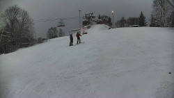 Otočná kamera na sjezdovce