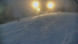 Otočná kamera na sjezdovce