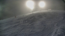 Otočná kamera na sjezdovce