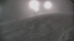 Otočná kamera na sjezdovce