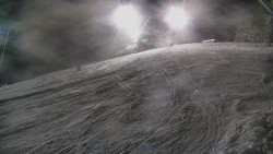 Otočná kamera na sjezdovce