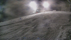 Otočná kamera na sjezdovce